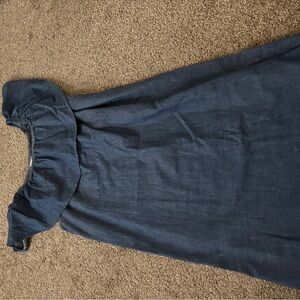 Faded Glory Blue Denim Skirt